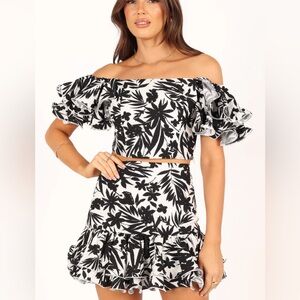 Ruffle Skirt-Adriana Mini Skirt